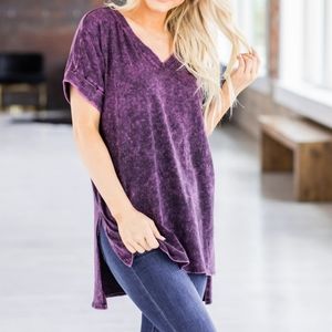 Mineral Wash Hi Low Top